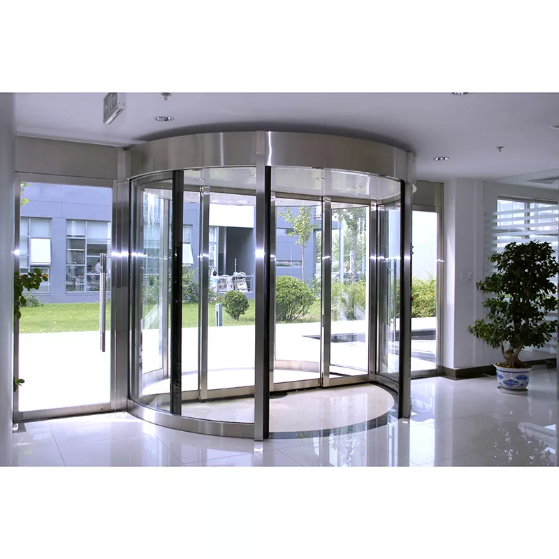 What is the difference between two-wing, three-wing and four-wing Automatic revolving doors?